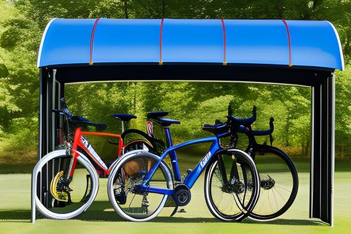 Witterungsgeschützter Fahrradabstellplatz Heimathelden brauchen